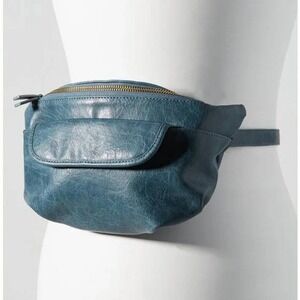 Anthropologie Blue Crossbody Bag